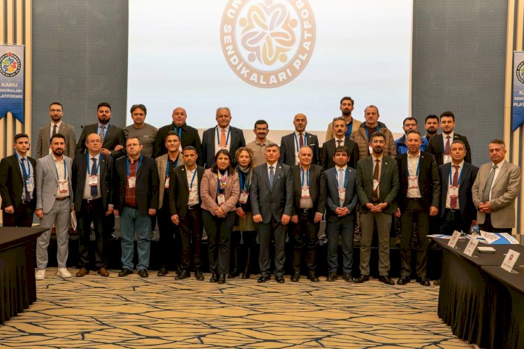 30 Sendikanin katıldığı Bağımsız Kamu Sendikaları Platformundan aciklama