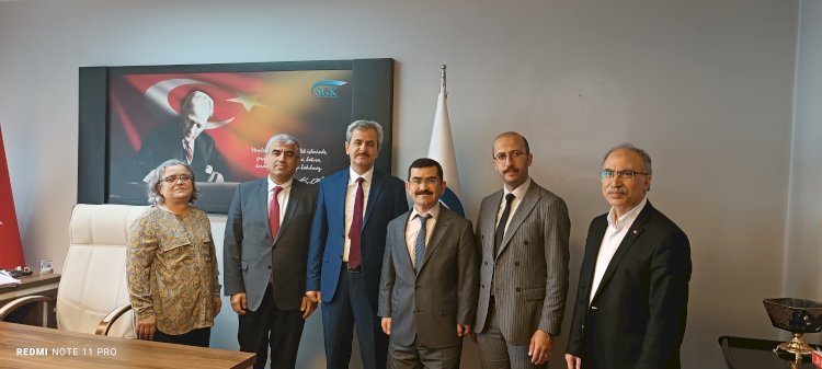 Sgksenden Zonguldak sosyal güvenlik il müdürlüğüne ziyaret